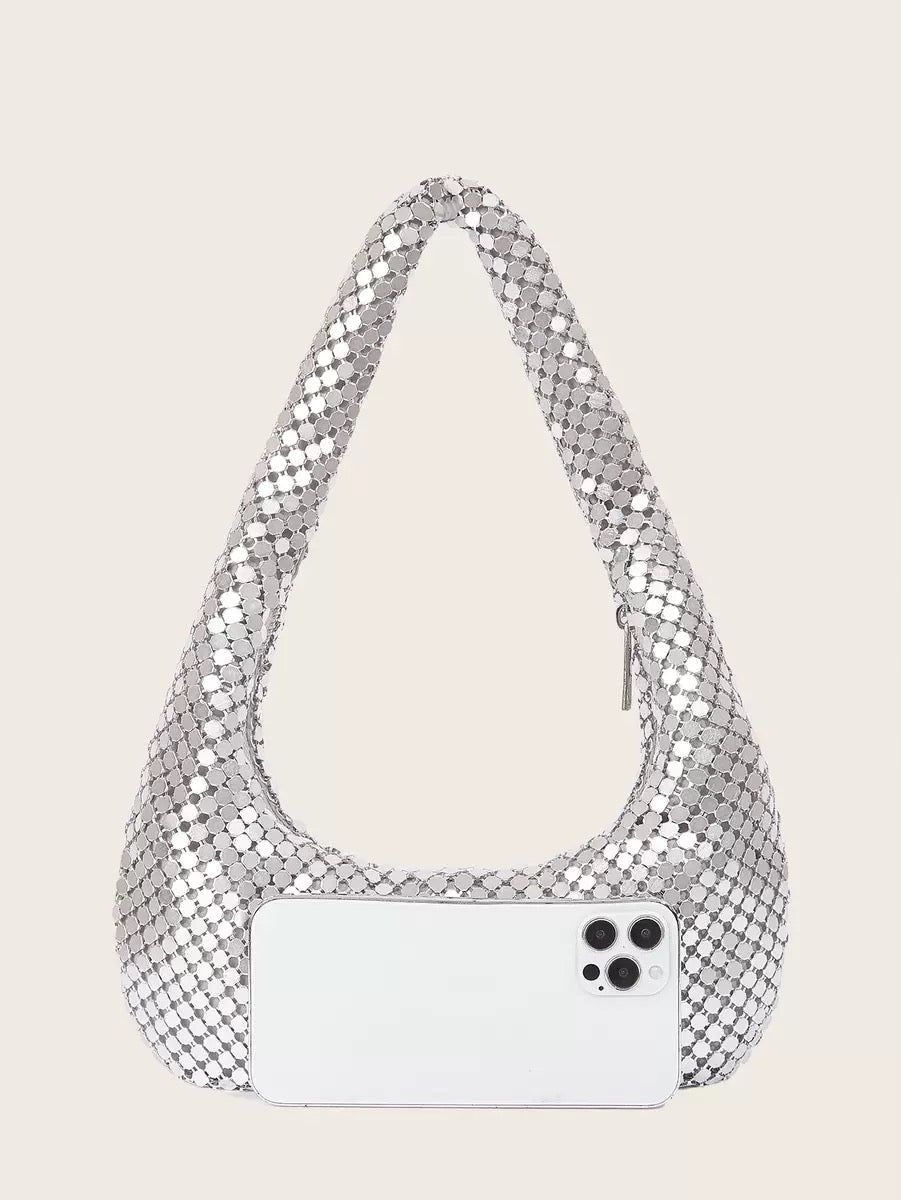#119 Glimmer Mesh Hobo